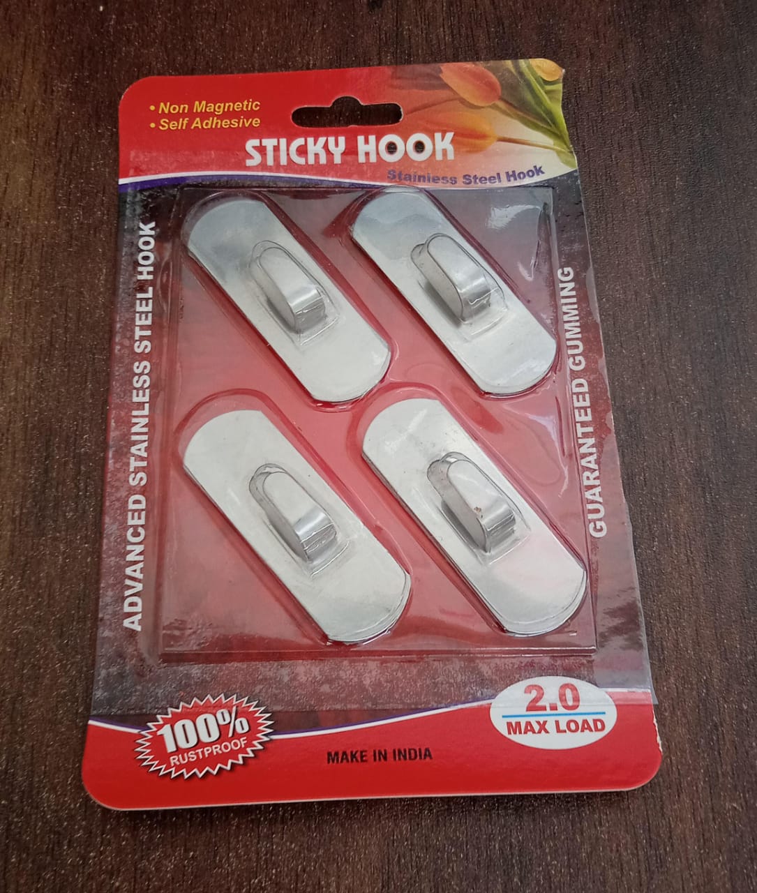 Self- Adhesive Hooks, Heavy Duty Wall Hooks Hangers Stainless Steel Waterproof Sticky Hooks for Hanging Robe Coat Towel Kitchen Bathroom and. Self- Adhesive Hooks, Heavy Duty Wall Hooks Hangers Stainless Steel Waterproof Sticky Hooks for Hanging Robe Coat Towel Kitchen Bathroom and.